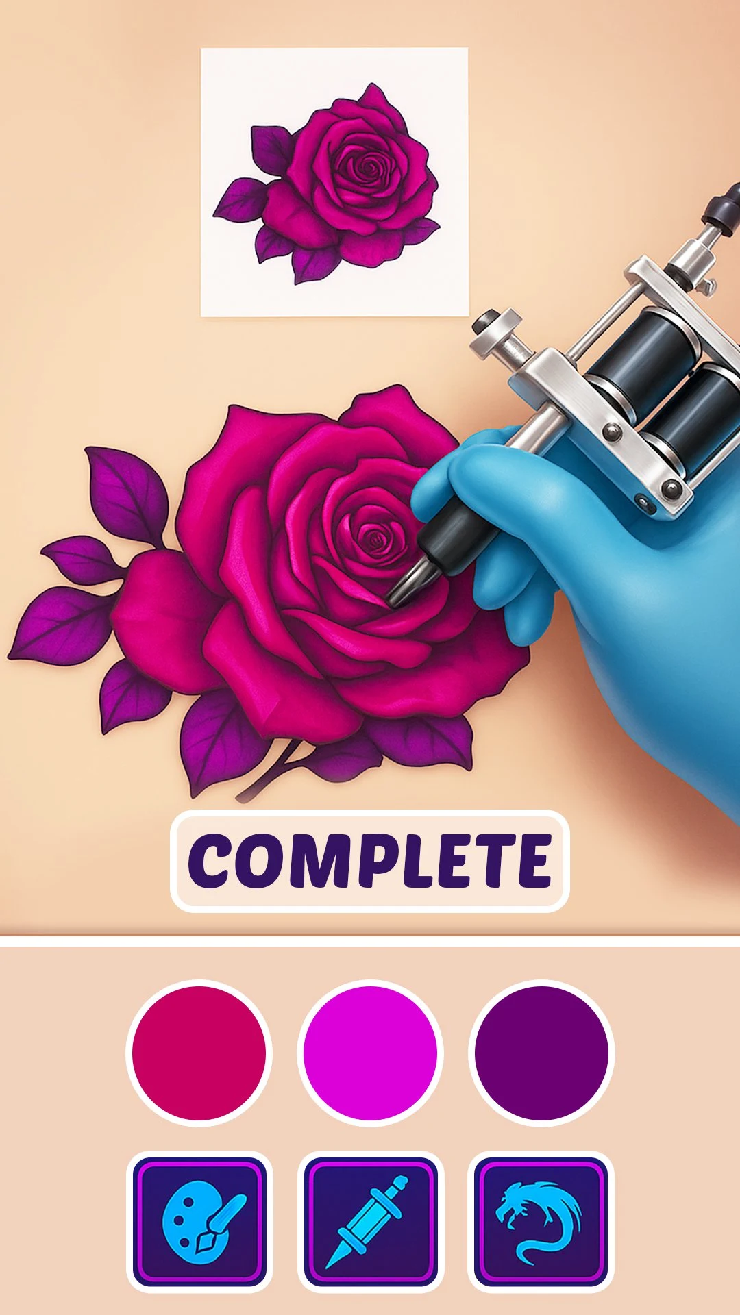 Tattoo Studio : Ink Salon Game screenshot