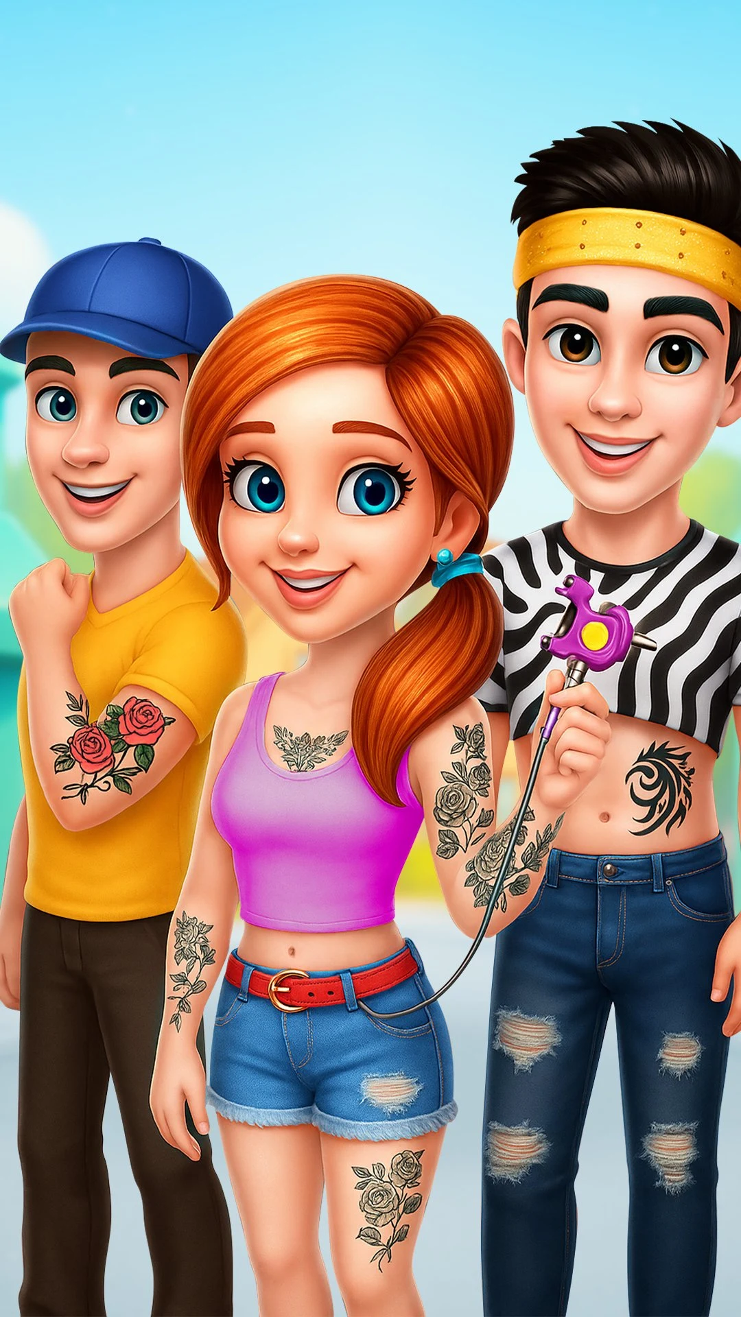 Tattoo Studio : Ink Salon Game screenshot