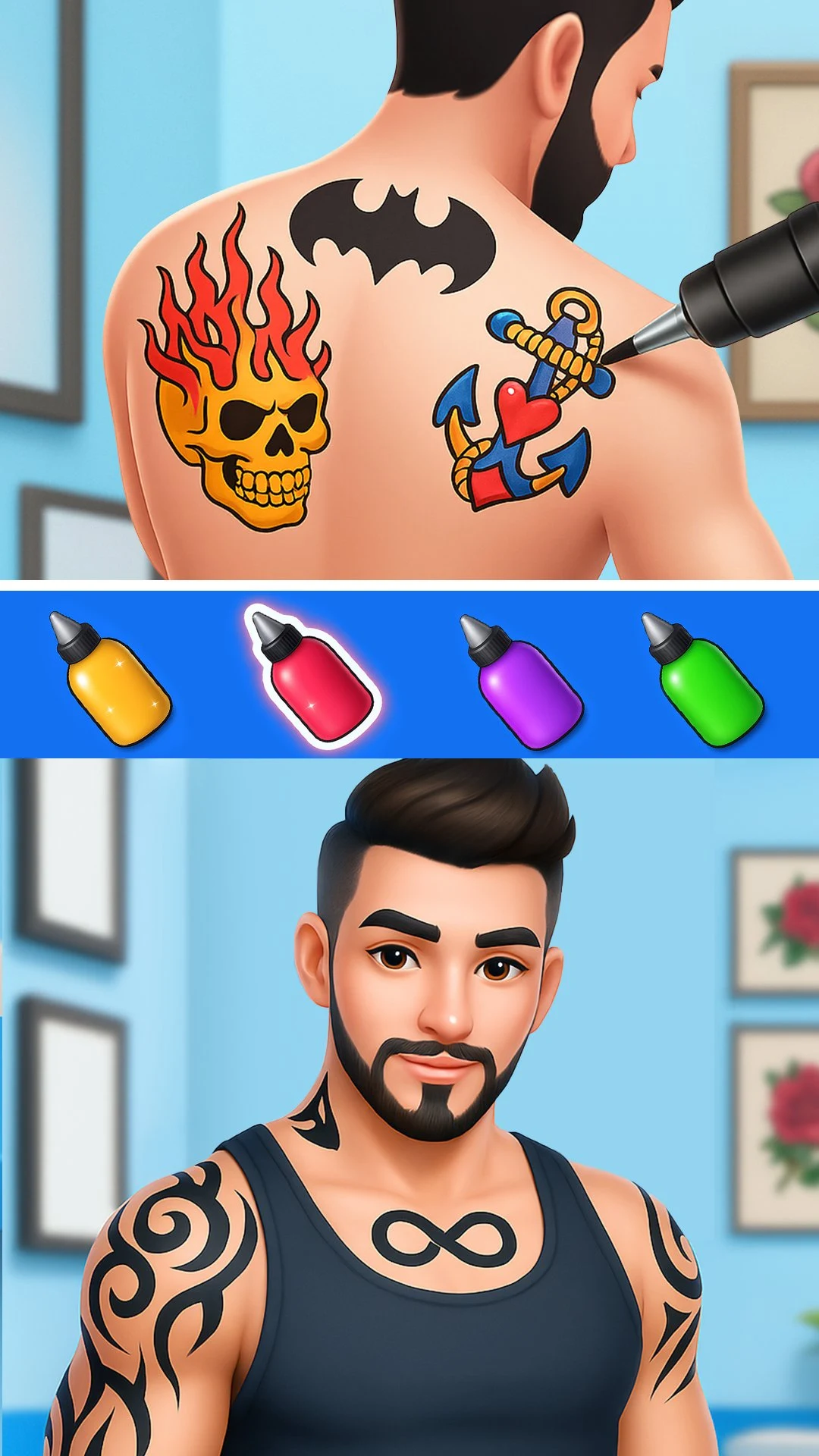 Tattoo Studio : Ink Salon Game screenshot